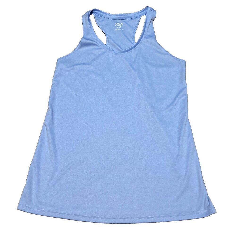 Athletic Works Women's Light Blue Racerback Activewear Tank Top – Size XS